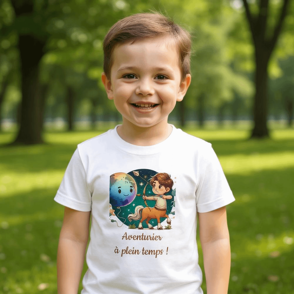 Sagittaire - Petit aventurier joyeux