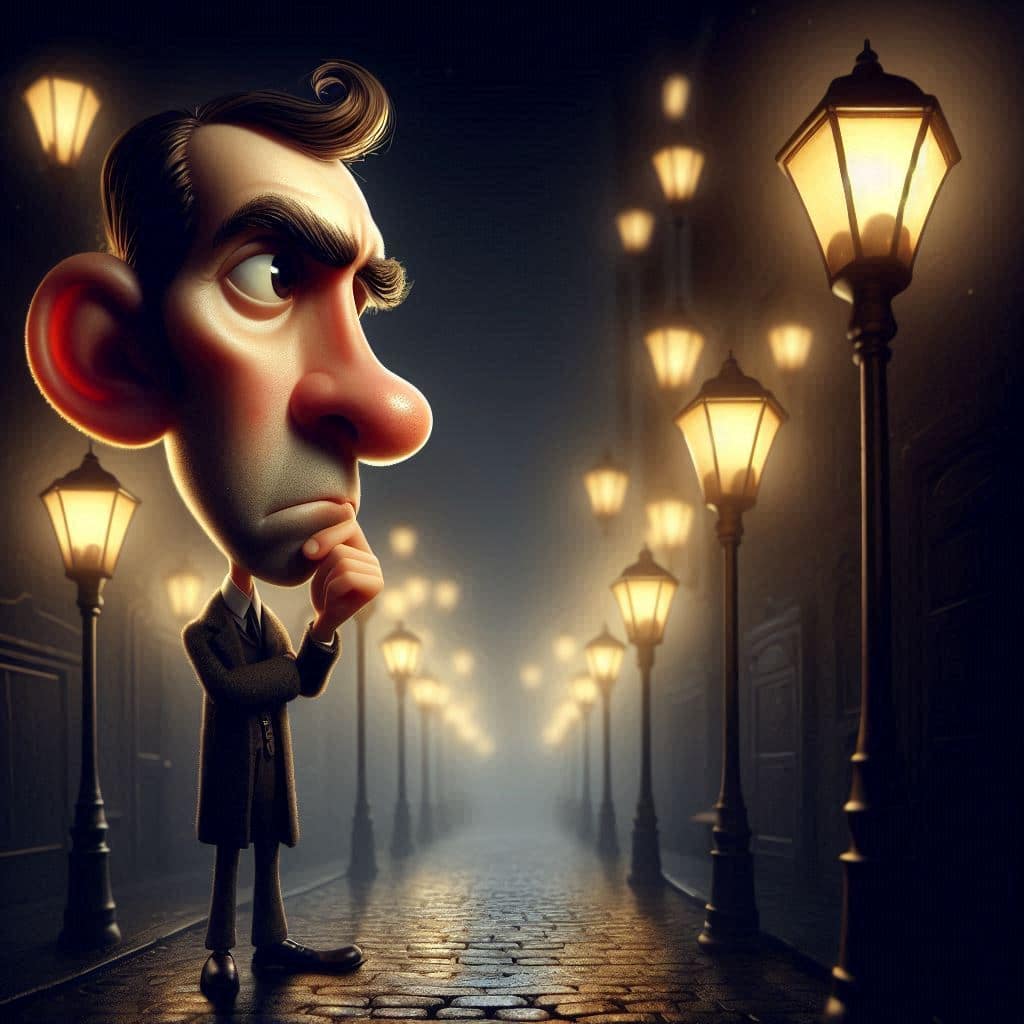 Caricature du Scorpion face à une décision