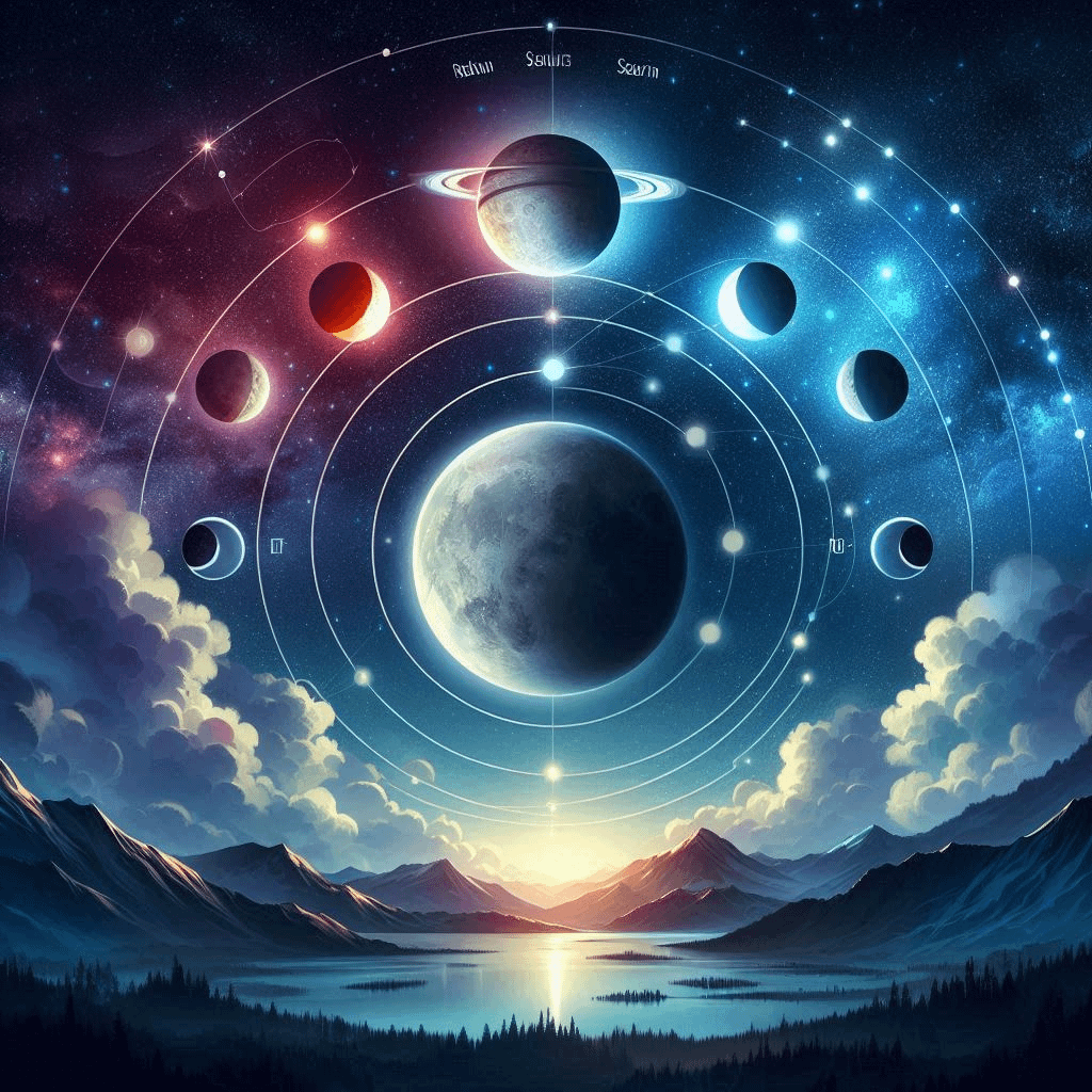 Image illustrant les transits planétaires de septembre 2025