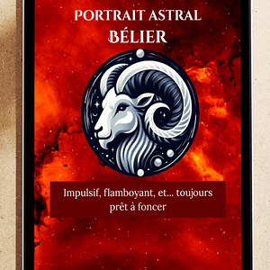 Portrait Astral - Bélier