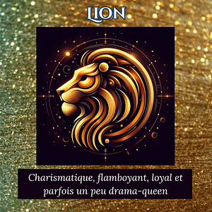 Couverture du portrait astral Lion