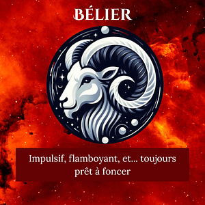 Couverture Portrait astral Bélier