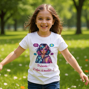 T-shirt fille 6-12 ans