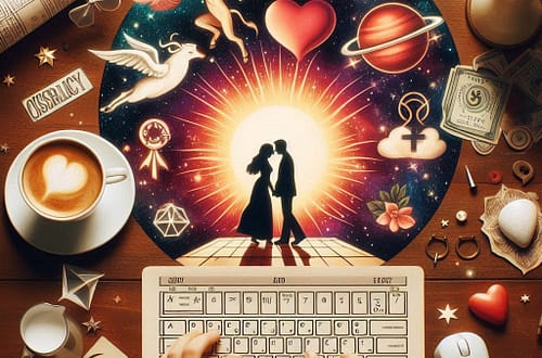 image qui illustre l'influence de l'astrologie sur l'amour, la carrière et la chance