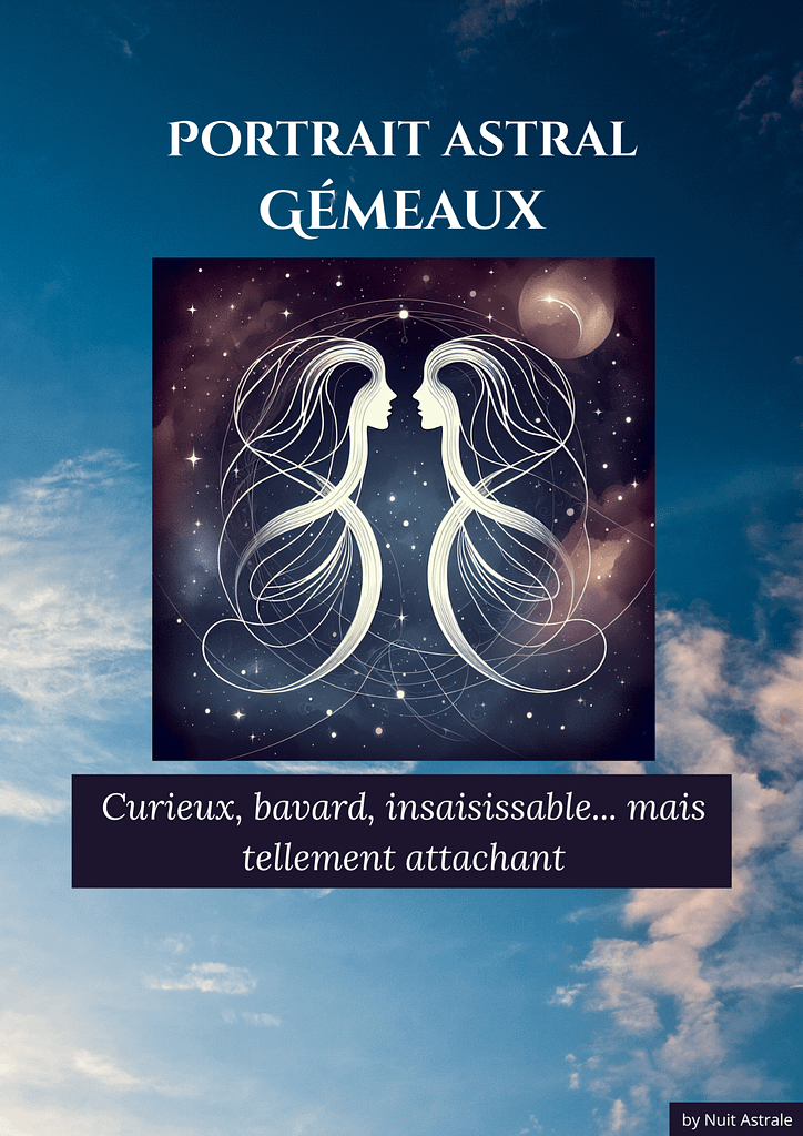 Couverture portrait astral Gémeaux
