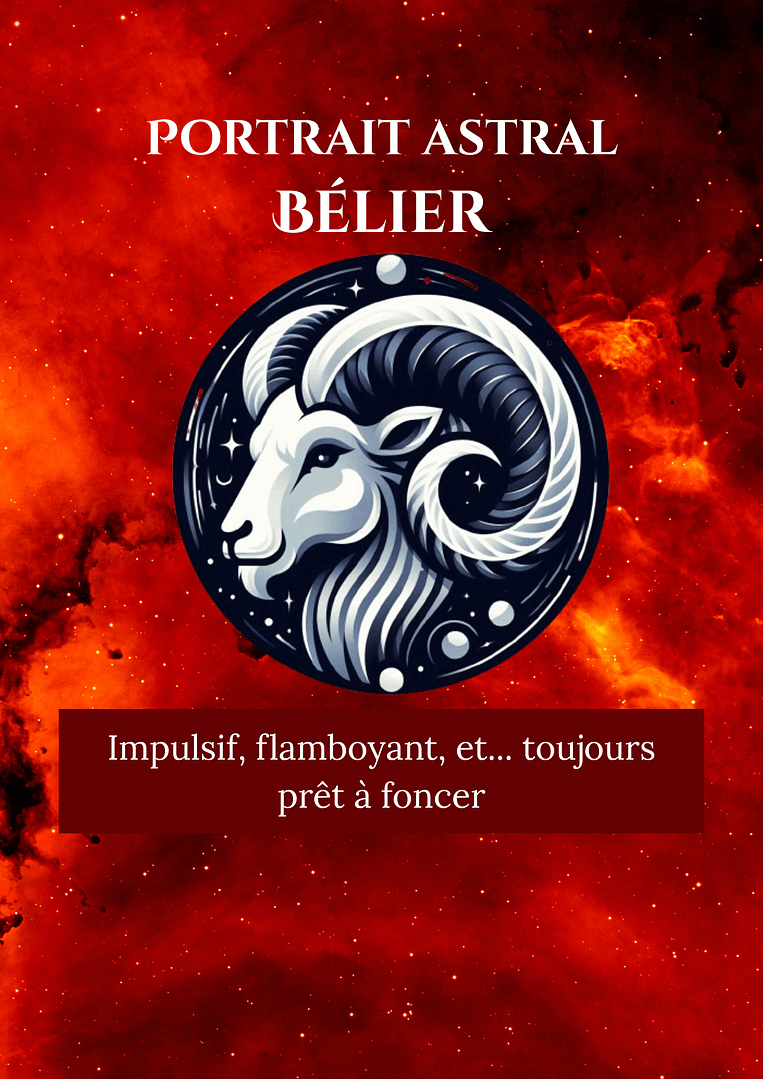 Couverture Portrait astral Bélier