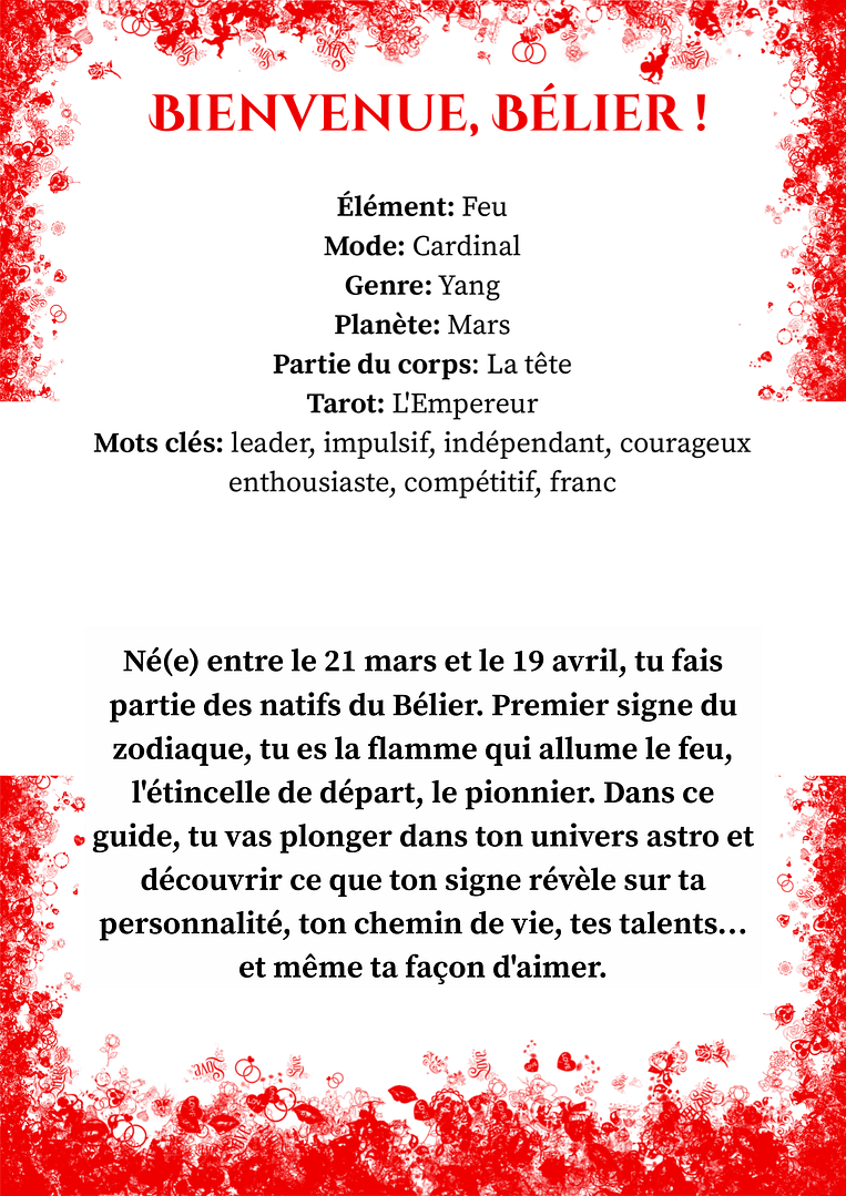 Portrait Astral - Bélier – Image 2